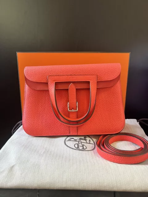 Pre-owned] Hermes cabasellier 31 clemence stamp U