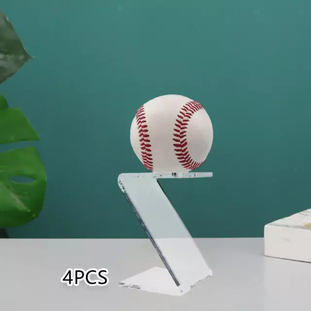 4x Ball Display Stand Sports Storage Rack for Desktop Living Room