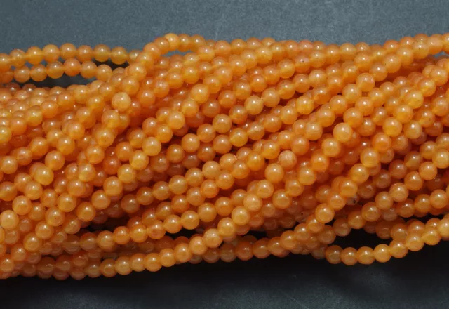 Natural Red Aventurine Gemstone Round Loose Beads 4mm 6mm 8mm 10mm 12mm 15.5"