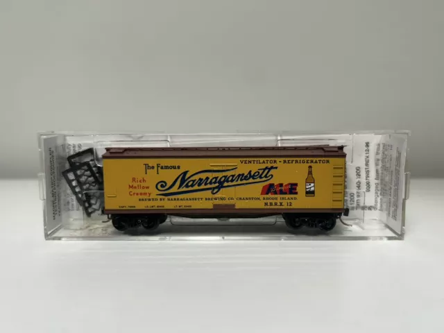 N Scale Micro-Trains Narragansett 40’ Double Sheathed Wood Reefer #12