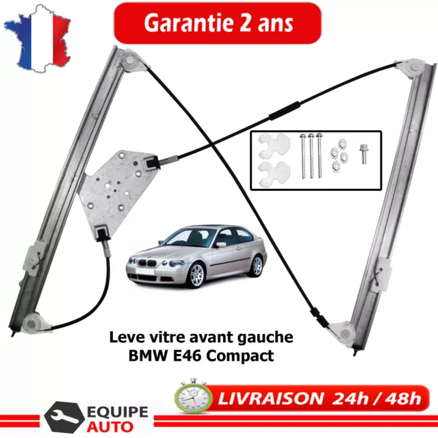 Mecanisme de leve vitre avant gauche BMW E46 serie 3 compact = 51338251351