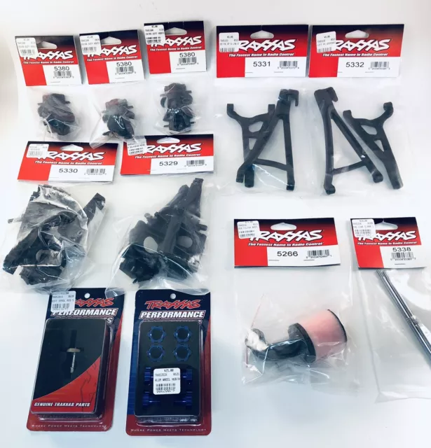 Traxxas Revo 3.3 Parts Lot TRA5266,5381X,5353X,5329,5338,5380,5330,5331,5332 New