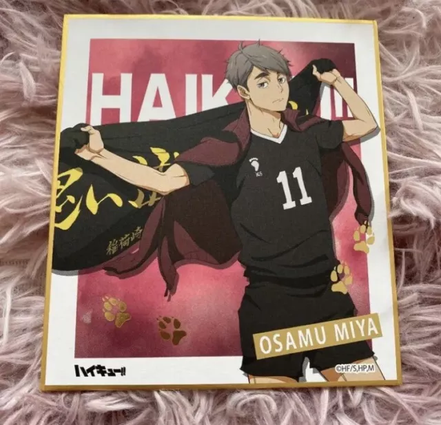 Haikyuu To The Top Shikishi Shinsuke Kita Art Board Japan Inarizaki Weekly  Jump