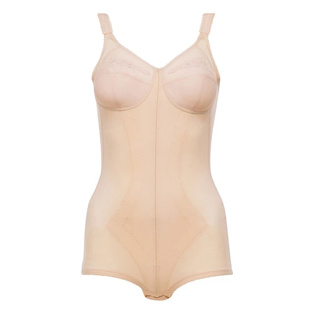 Body Sculptant TRIUMPH DOREEN Sans Armature - Taille 95D, Couleur Chair, Neuf Sans étiquettes