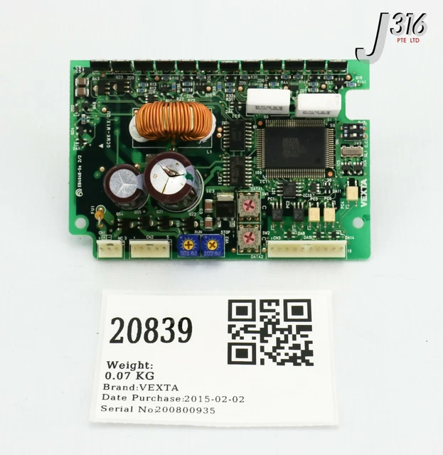 20839 VEXTA PCB, Stepper Motor Driver Board Eb4048-5S $295.20 - PicClick CA