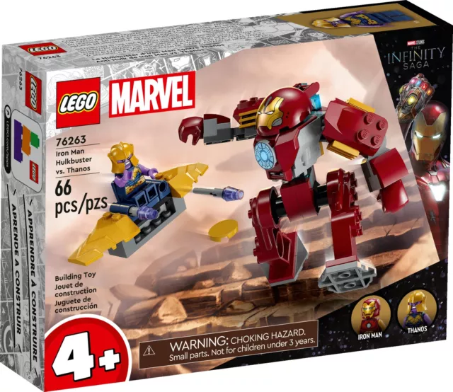 LEGO® Marvel Super Heroes 76263 - Iron Man Hulkbuster vs. Thanos + NEU & OVP +