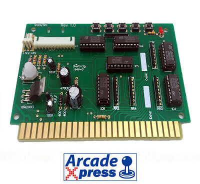 ASD JammASD V3 PC to JAMMA Arcade Cabinet USB PC2Jamma Board PC2 PCB JPAC ASD 