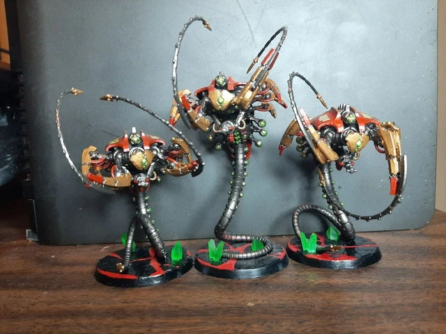 Necron Canoptek Wraiths Warhammer 40k Professionally painted x3 Lot 4