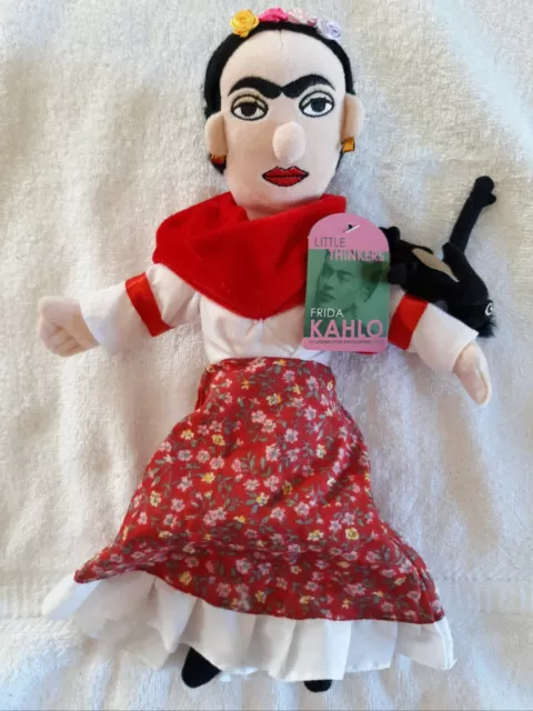 Frida Kahlo Little Thinker - 11" Plush Doll for Kids and Adults NEW Gift Quality