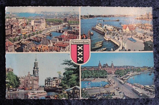 Postkarte Ansichtskarte Belgien Niederlande Amsterdam 1960 (M)
