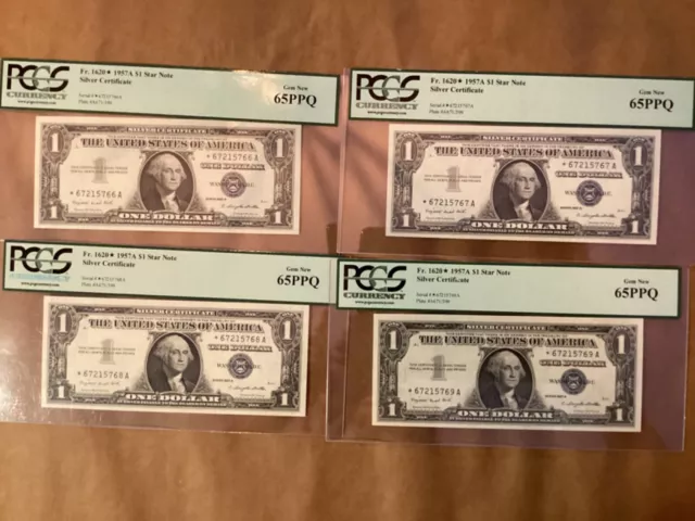 silver certificate star note lot