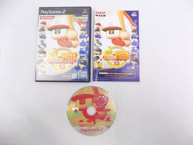 Mint Disc Playstation 2 Ps2 Jikkyou Powerful Pro Yakyuu 13 NTSC-J Japan - Inc...