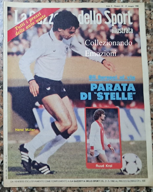 Gazzetta Dello Sport Illustrata N°21 - 1980 (Ascari, Europe, Angleterre)