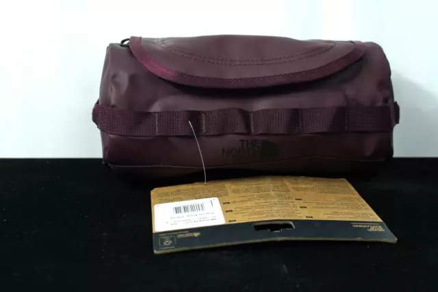 The North Face Burgundy Base Camp Travel Washbag Bag  One Size