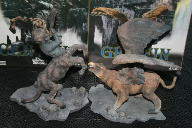 Centaur and Griffin Resin Statue X-Plus Brand New in Factory Box