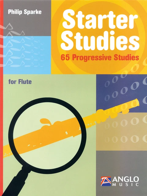 Starter Studies Vol 1 for Flute Beginner Music Instruction Philip Sparke Book