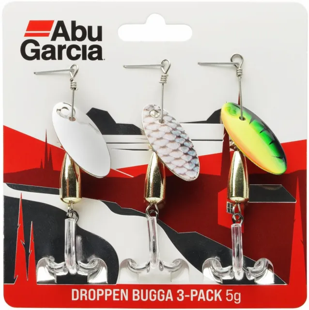 ABU GARCIA DROPPEN Bugga Spinners 2022 LF Model Lead Free Lures 5/7g £3.19  - PicClick UK