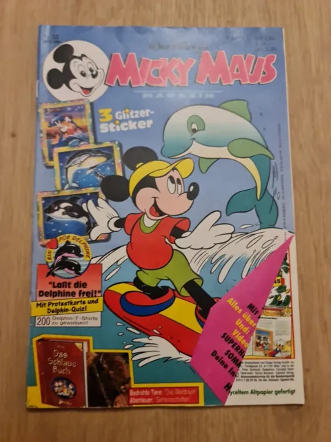 Micky Maus Heft Nr. 33 / 1994 Mit Extra