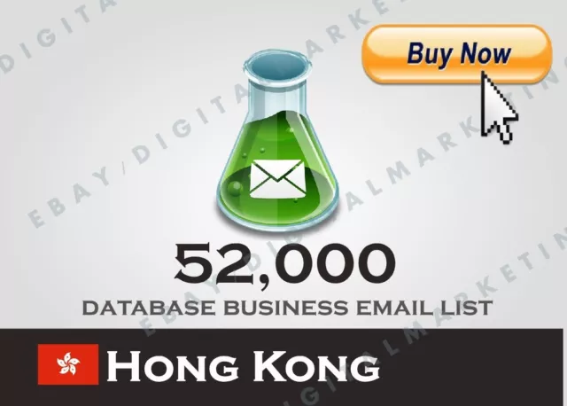 52K Hong Kong Database | Companies-Business B2B 2023 | Address | Phone | Emails