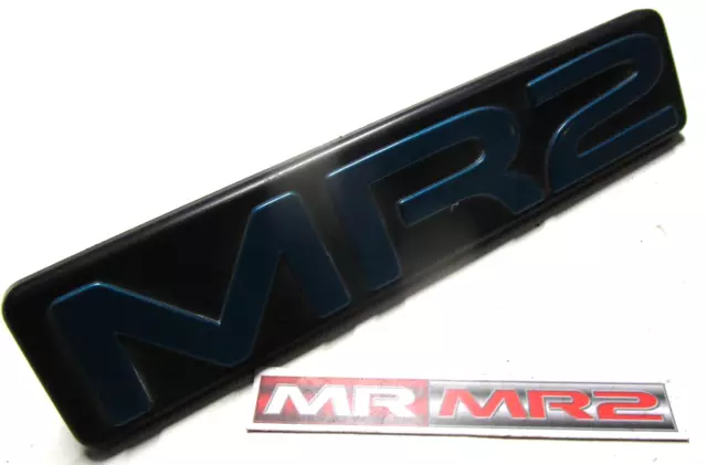 Toyota MR2 MK2 Distintivo Posteriore Turchese 746 - Mr MR2 Parti Usate
