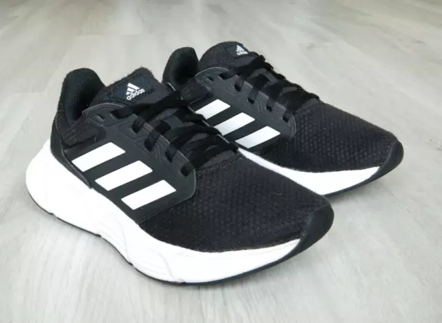 Ladies black adidas trainers size 6 on sale