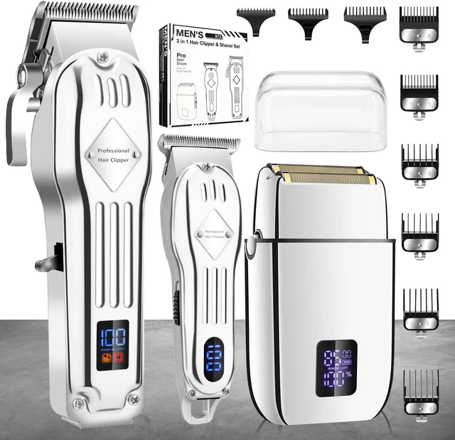 Kit de pelo corto Maquina De Cortar Cabello Para Afeitar Recortadora NUEVO