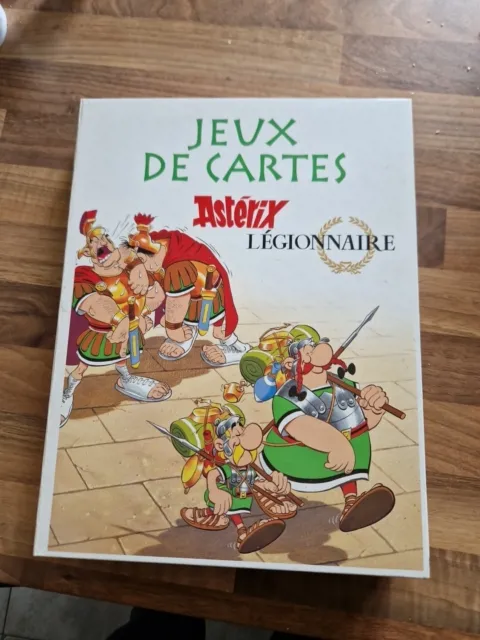 Coffret jeux de cartes Astérix légionnaire atlas édition Comme neuf