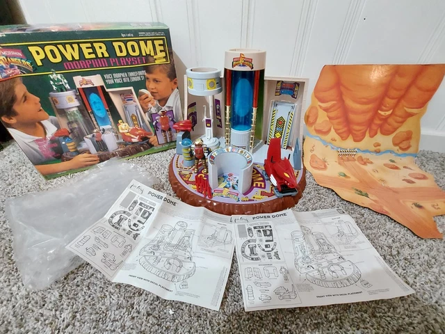 Power Rangers Floating Base POWER DOME - Bandai Mighty Morphin Power Rangers 1993 - MMPR - Zordon ...