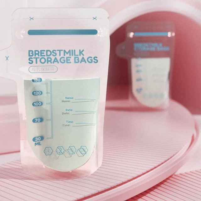 Contenedor de leche materna cosas para bebé bolsa de almacenamiento de leche materna bolsa congelador de leche