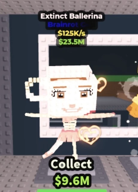 NEW EXTINCT Ballerina Steal A Brainrot Roblox FAST DELIVERY NEW Extinct Ballerina Steal A