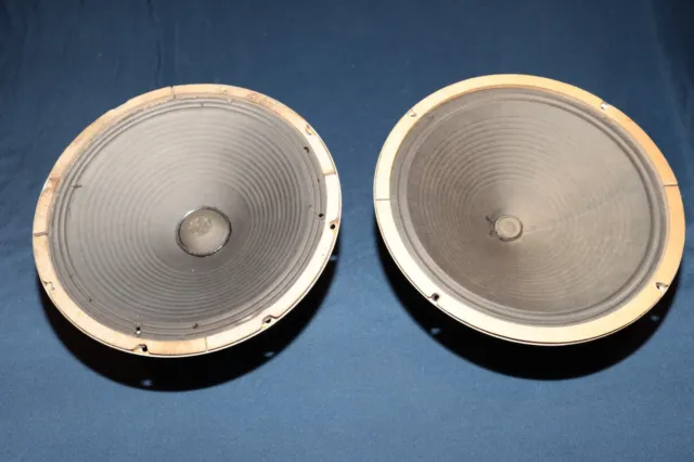 A Pair Of 12 Inch Seeburg 222 Jukebox Speakers