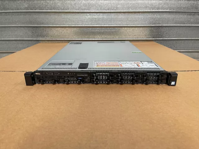 Dell R630 SERVER 2x E5-2697 V3 2.6ghz 14C 32GB Ram NO RAID 2x PSU