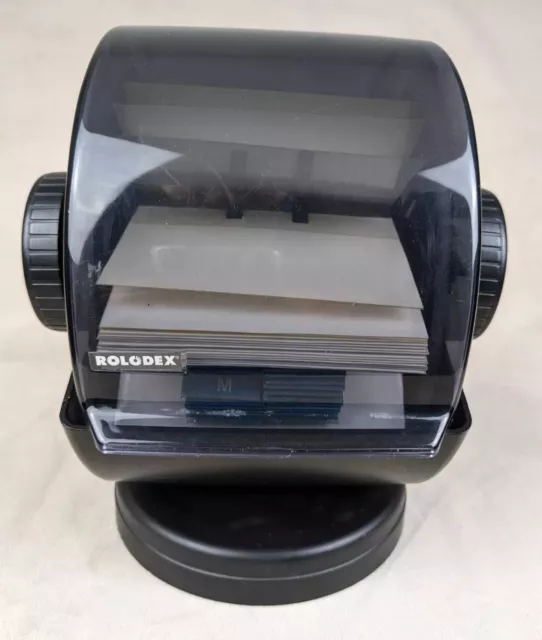 Rolodex Nsw-24C Swivel Base Rotary Address Phone Numbers Card File