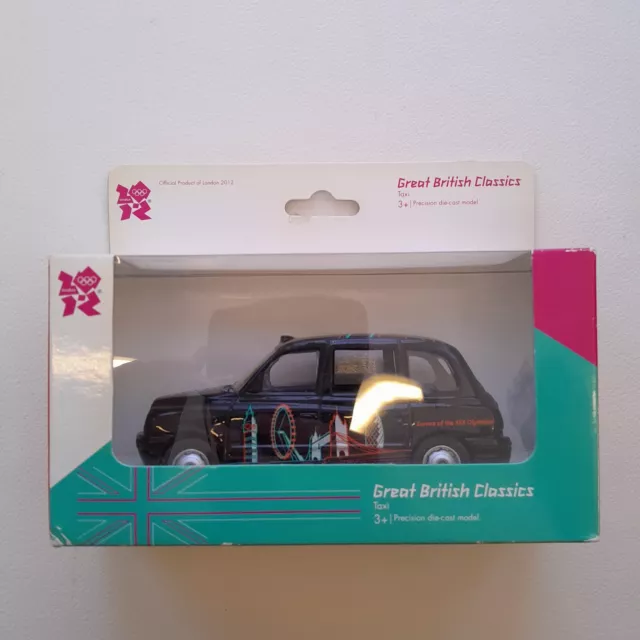 Corgi 1/36 Scale TY85907 - Great British Classics Taxi - London Olympics 2012