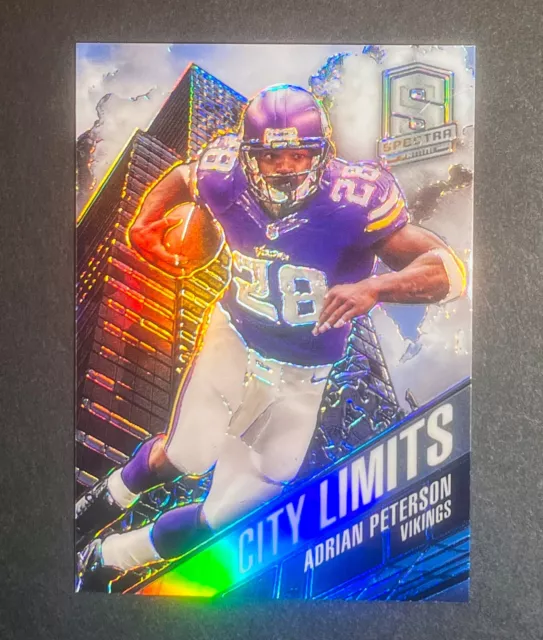 Adrian Peterson Vikings 2013 Panini Spectra City Limits /99