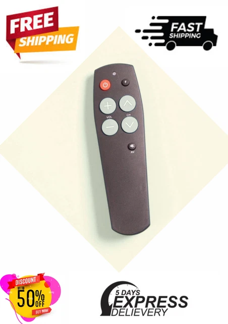 BIG-BUTTON UNIVERSAL TV Learning Remote Control – Easy Use for Elderly ...
