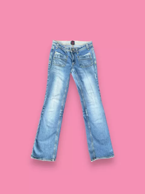 FIORUCCI Y2K VINTAGE Low Rise Bootcut Angel Jeans 2000s Boot Cut $68.00 ...