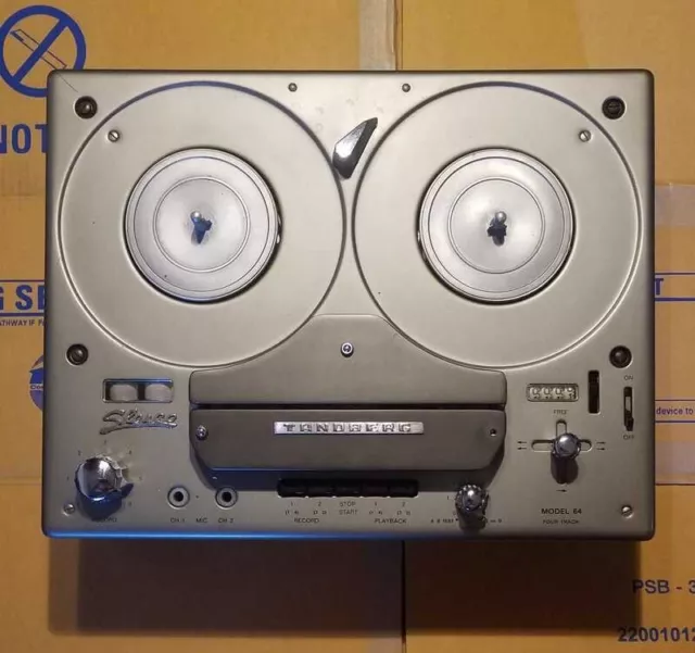 TANDBERG MODEL 64 reel-to-reel tape player recorder Norway vintage 4 track  £147.43 - PicClick UK