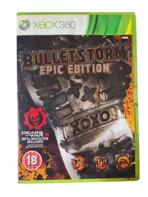 Bulletstorm: Epic Edition (Microsoft Xbox 360,2011) PAL UK Complete with Manual