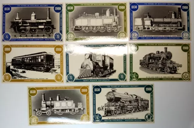 Bridgnorth Salop Commemorative Locomotive Postcard Collection x 64