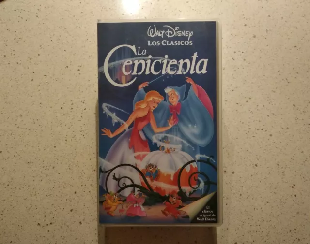 Cinta Vhs " La Cenicienta "  Walt Disney "Los Clásicos"