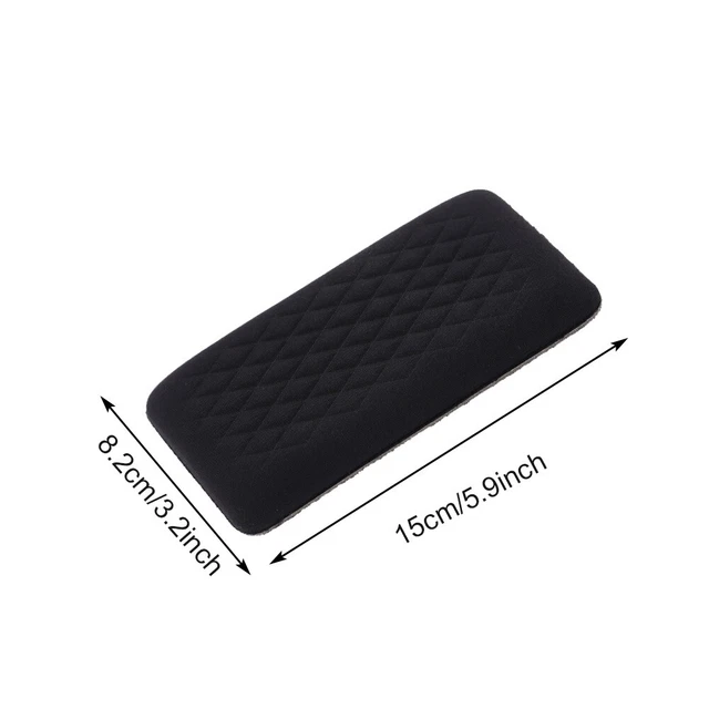 Consola central de espuma viscoelástica fácil limpieza para automóvil cuidado práctico de los pies 2 un.