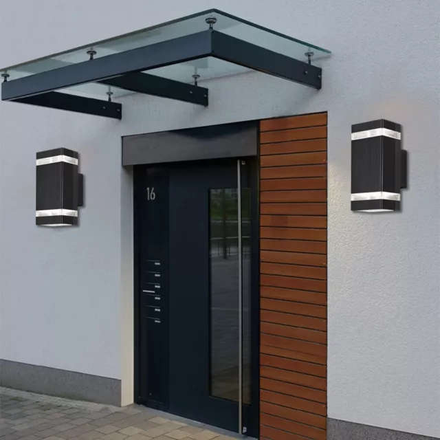 Garden Light LED Wall Lights Outdoor Up Down Light Security Porch Front Door UK