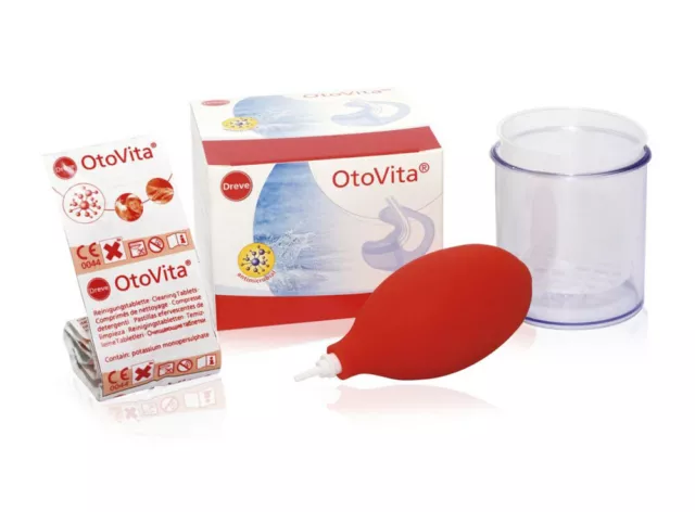 OtoVita® Mini Pflegeset - für HdO Hörsysteme zur äußeren antimikrobiellen Pflege