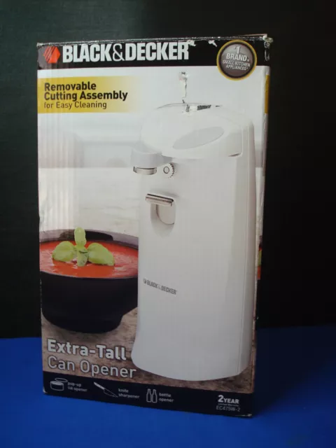 Extra Tall Electric Can Opener, EC475B-2