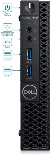 Dell OptiPlex 3060 MICRO DESKTOP PC COMPUTER I5 8TH GEN UP TO 32GB UP TO 2TB M.2 3