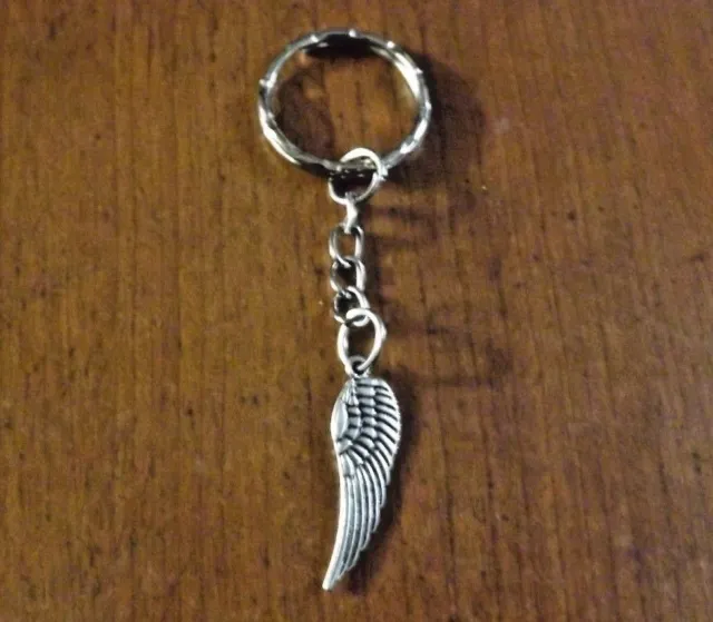 Porte-clés / bijou de sac ailes d'ange - Polyfantaisie