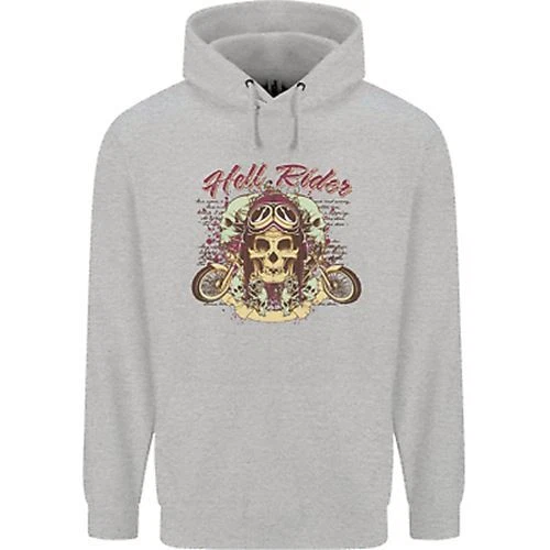 Felpa con cappuccio Hell Riders Moto Moto Biker Bambini Bambini 10