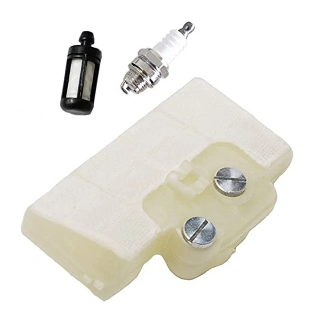 Kit Pièces Stihl 038AV/MS380 - Tuyau Carburant, Filtre à Essence, Bougie D'Allumage | Pour Tronçonneuse