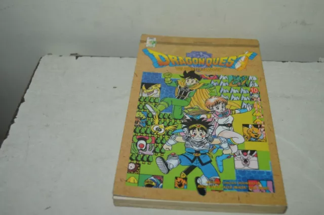 Rare Manga Dragon Quest Las Aventuras De Fly  N° 10  Mexique Vid Quete De Dai